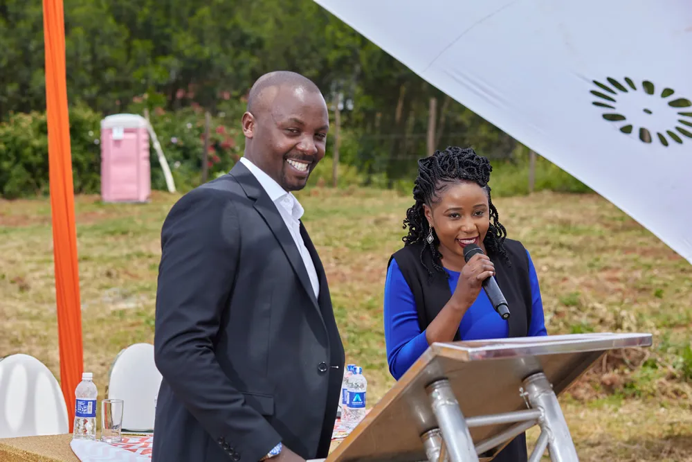 The masters of ceremony
