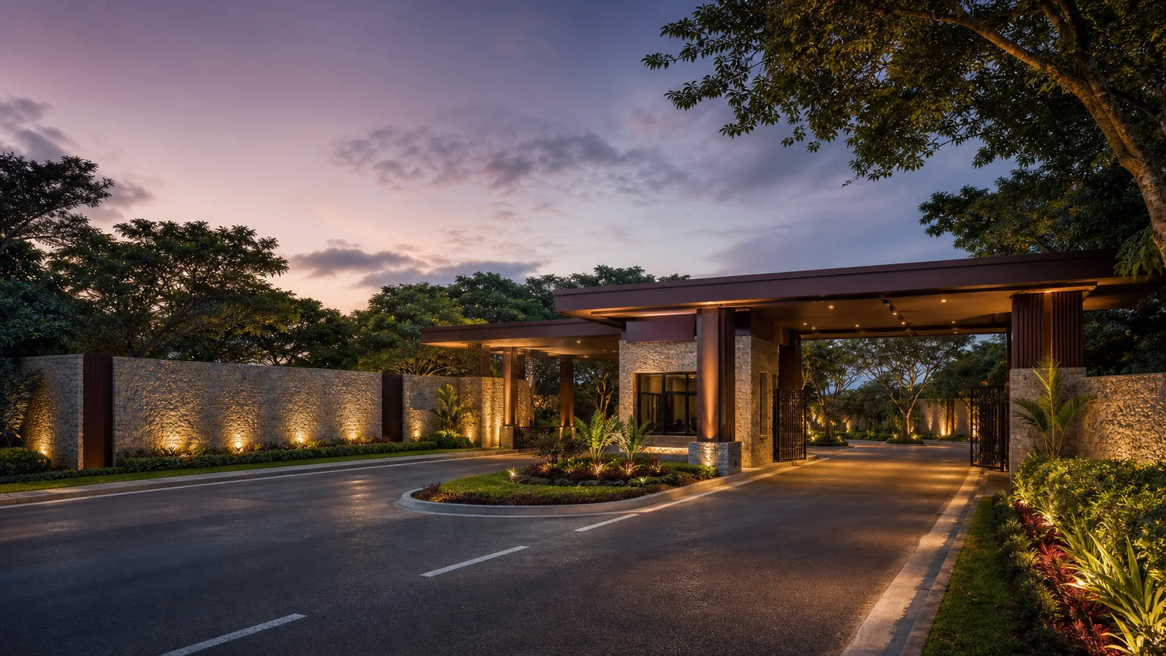 The Manor Ridge gatehouse render